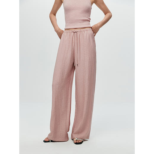 棉仓363618031-初棉亚麻混纺懒人裤 商品图1