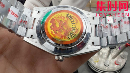 QF配重版 V5版 重量180克+ 冰蓝DD 劳力士星期日历型系列 男士腕表 日志40mm 商品图5