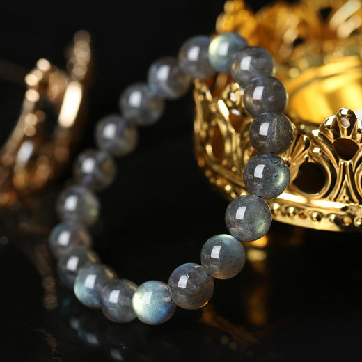 灵机生活馆「星汉灿烂」深彩灰月光手链高级精致优雅轻奢同款男女 商品图4