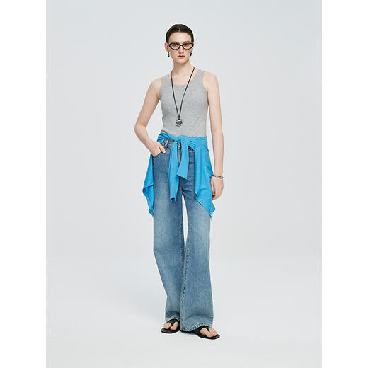 棉仓363603005-初棉省心吊带-U领胸垫一体可外穿 商品图1