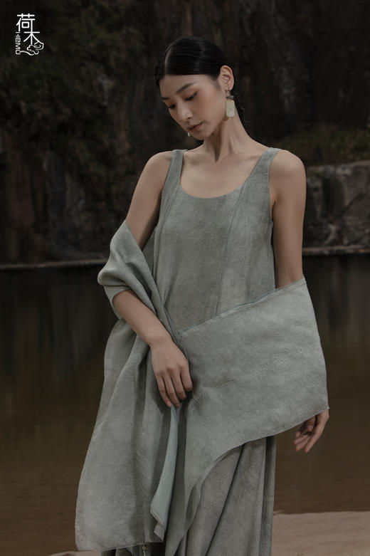 荷木HEMU丨清溪·围巾 商品图4