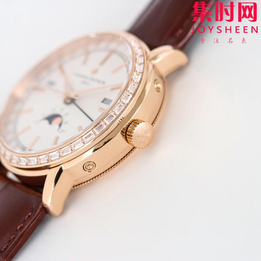 【周月轮回，分秒轮转】VC 江诗丹顿 Traditionnelle KM传袭系列全日历腕表4010T 男士腕表 商品图5