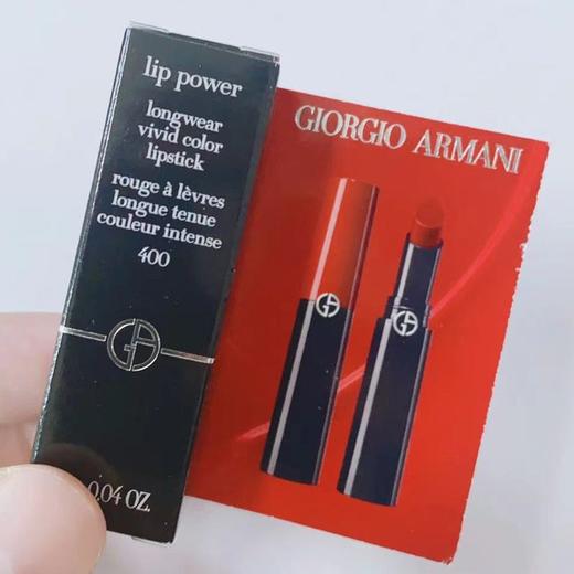 阿玛尼挚爱哑光唇膏口红小样1.4g 405#烂番茄400#权利口红206唇釉 商品图0