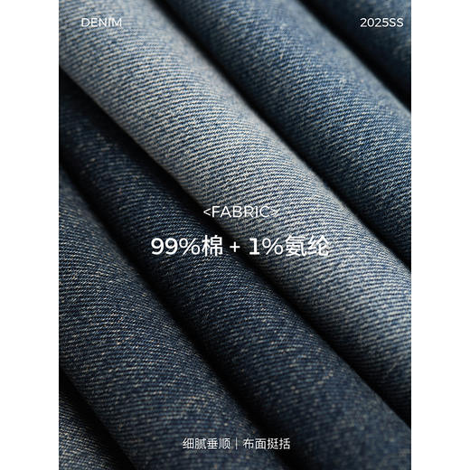 棉仓366619021-初棉九分-奶奶裤牛仔裤 商品图3