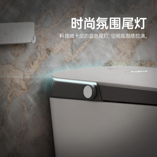 【门店款】帝王洁具K20 MAX智能马桶全自动一体无水压坐便器带冲洗TA068 商品图2