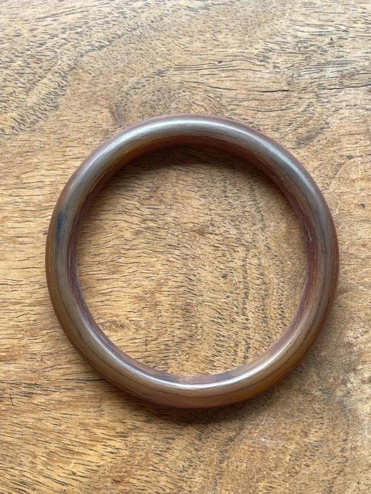 天然牛角琢磨圆条手镯，顺丰包邮 商品图0