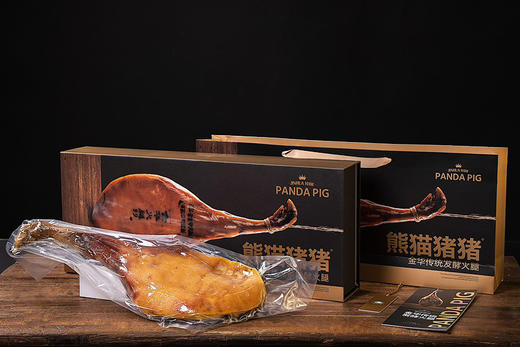 熊猫猪猪黑金款火腿（整腿） 商品图3