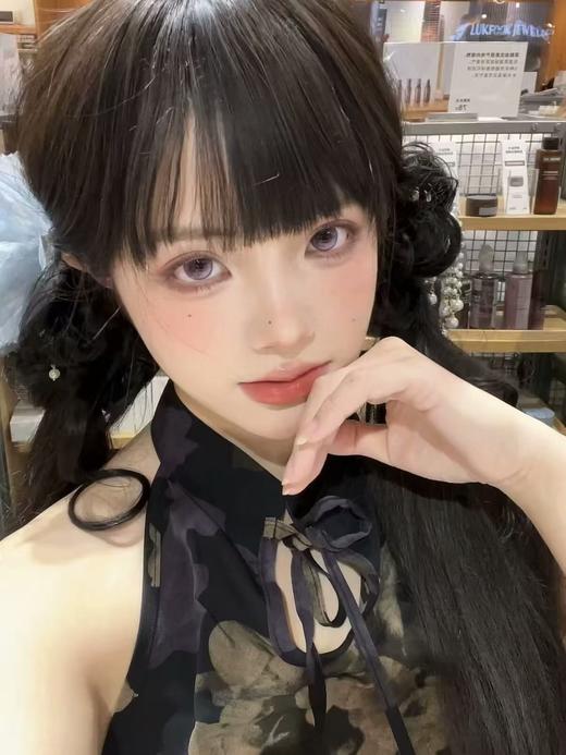 【半年抛大直径】Melokatie-失约晚霞 紫-14.5mm【半年抛 0-800度 无525/575】 商品图7