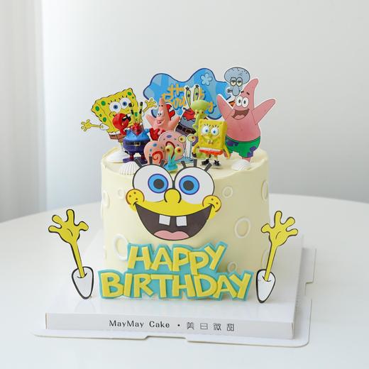 海绵宝宝蛋糕【B5080】 商品图1