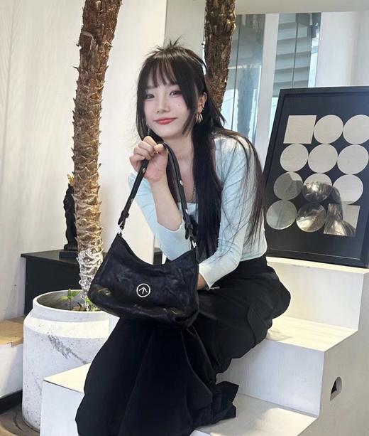 Grotto箭头包 牛皮休闲单肩腋下包 Z-15468 商品图5