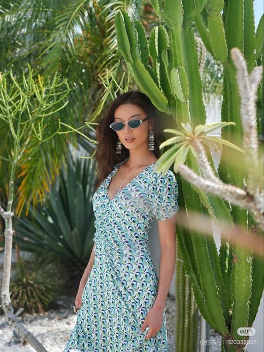 628-3 DVF双面穿连衣裙  瓜穿L 商品图5