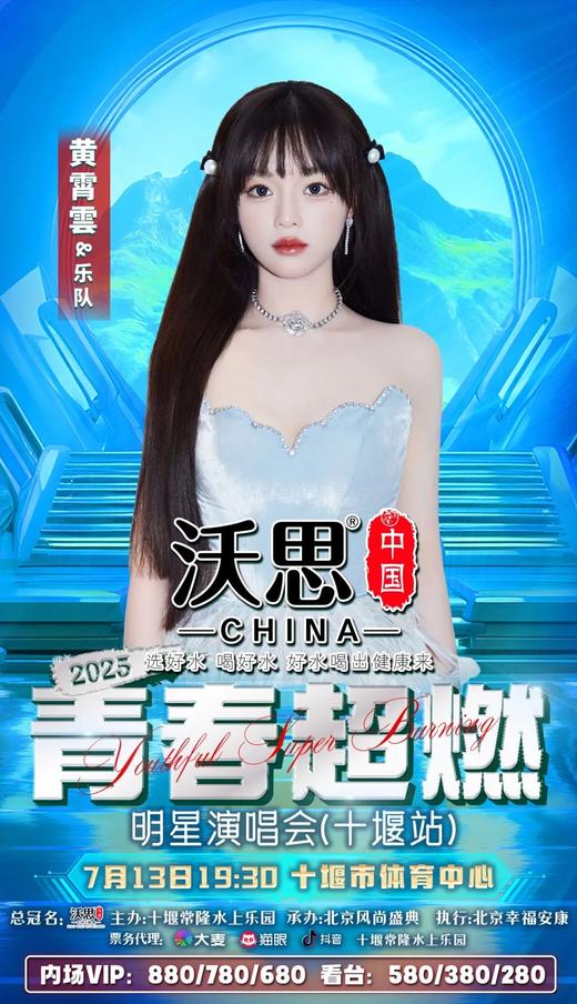 【十堰】‘‘沃思中国水’’2025青春超燃明星演唱会（十堰站） 商品图5