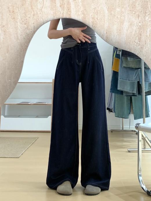 <曾小咸推荐> 抗皱阔腿软牛仔裤 日常169.99/件 活动价129.99/件！！ 商品图5