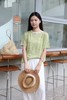 LPIUTY品牌直发！精灵可露里缎彩亚麻撞色短袖 B015045 商品缩略图4