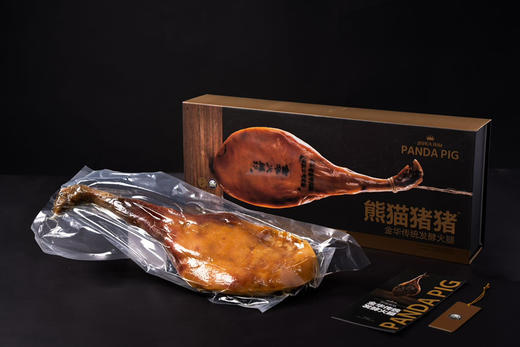 熊猫猪猪黑金款火腿（整腿） 商品图0