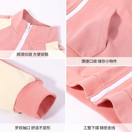 迪士尼女童加绒外套冬款2024新款棒球服儿童冬装大童加厚棉服潮酷 商品图4