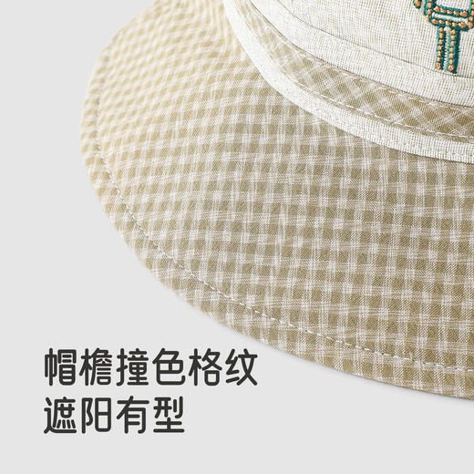 【商场同款】英氏男童宝宝帽子2025新款儿童外出透气遮阳渔夫帽 商品图3