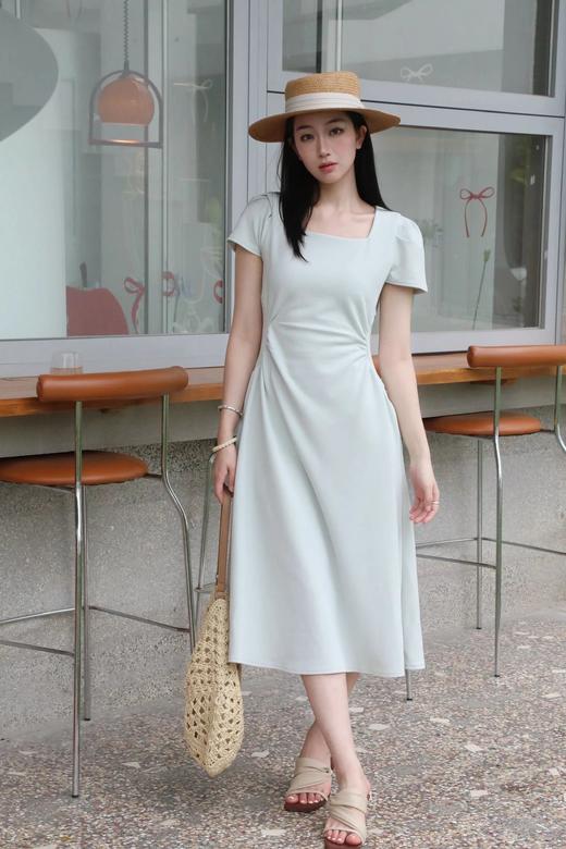 LPIUTY品牌直发！夏日清冷感薄荷绿连衣裙 C148279 商品图2