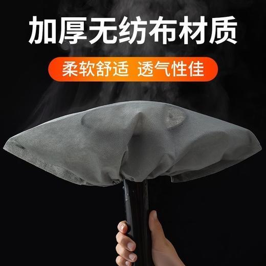 100只一次性灰色无纺布鞋套 加厚高质量透气防尘防滑500g 商品图2