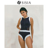 sisia泳衣女2025新款运动冲浪连体三角显瘦遮肚泡温泉度假游泳衣SWS24-23a 商品缩略图0