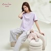 康妮雅女式短袖长裤套头套装 商品缩略图4