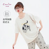 康妮雅女式短袖七分裤套装 商品缩略图3