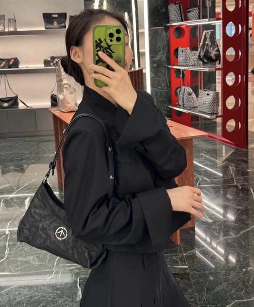 Grotto箭头包 牛皮休闲单肩腋下包 Z-15468 商品图3