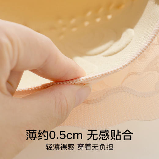 清水薄荷 文胸(VIP) 【轻薄透气 呼吸洞洞杯】夏季薄款聚拢收副乳防下垂不空杯文胸 商品图4