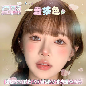 sincecon 半年抛【一盏茶色】14.2mm