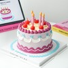 【主理人手绘】ins|樱桃蜡烛蛋糕【C5088】 商品缩略图0