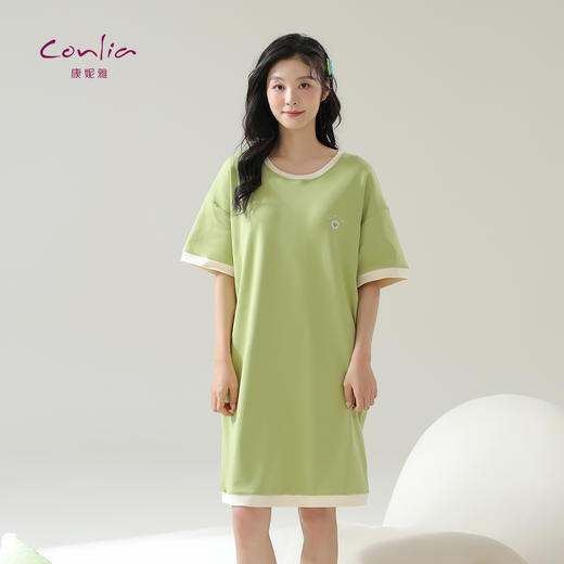 康妮雅女式短袖睡裙 521622263 商品图5