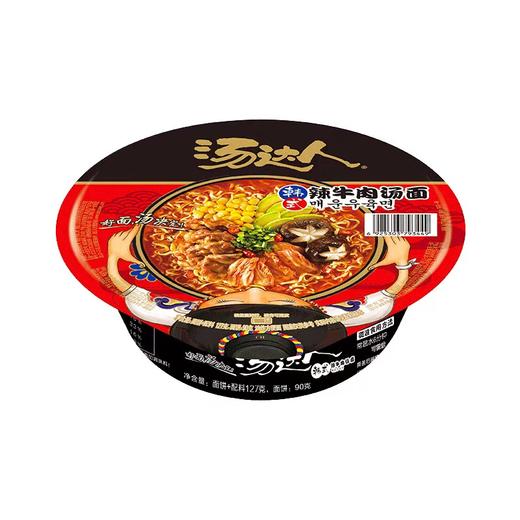 统一汤达人韩式辣牛肉汤面127g 商品图0