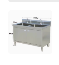 不锈钢水槽1*1个