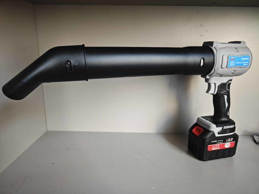 【货号07339】牧田款大功率暴风枪吹风机加长款分体头锂电吹风机锂电除尘器调速吹风机 商品图8