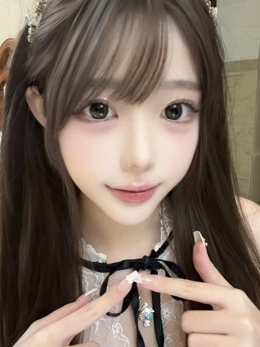 【半年抛大直径】Melokatie-咖豆珍珠 棕-14.5mm【半年抛 0-800度 无525/575】 商品图2