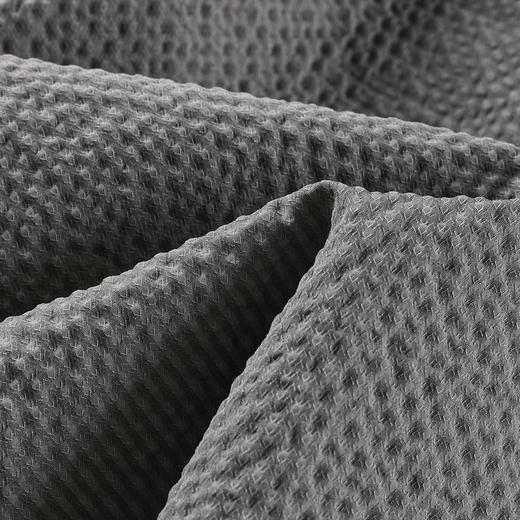 GXG男装25夏季简约纯色华夫格肌理百搭翻领工装休闲男式短袖衬衫K&C 商品图9