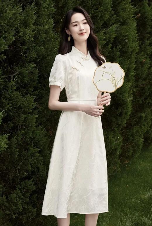 LPIUTY品牌直发！新中式盘扣连衣裙 C148336 商品图1