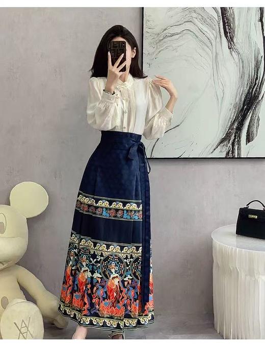 双十二福利！【诗铭洛可】（敦煌舞女）W1059马面裙 商品图3