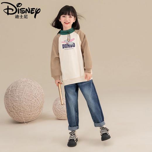 迪士尼女童加绒卫衣一体绒秋冬儿童保暖上衣女大童打底衫女孩衣服 商品图7