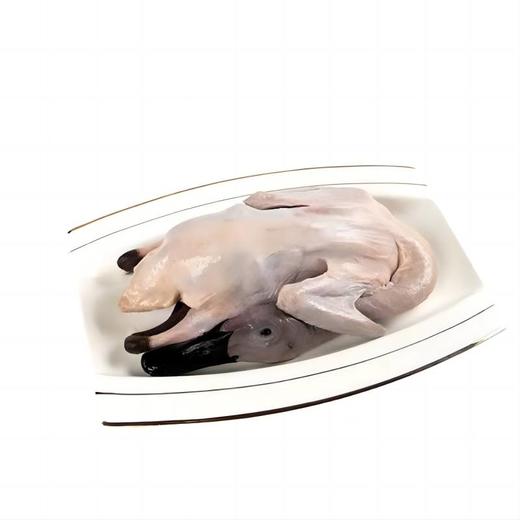 热卖！全国wei一药用鸭！滋养降火！第3只低至19.9元！生态白鹜鸭（黑嘴麻鸭）约950g-1150g*2只 再送2根长白山精品保鲜参 商品图9