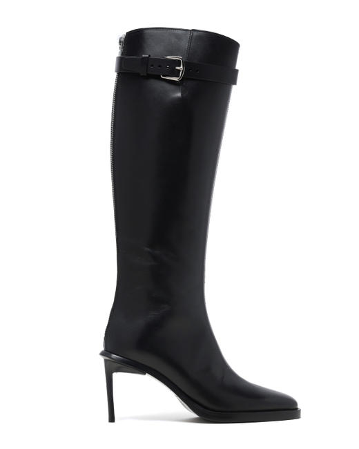 女款带扣细节高跟靴 商品图2