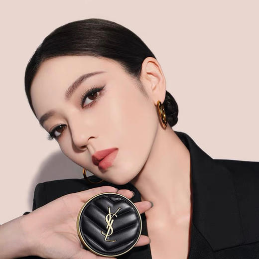 YSL圣罗兰全新皮革气垫 哑亮遮瑕滋润服帖保湿持久不卡粉不脱妆BB霜 商品图1