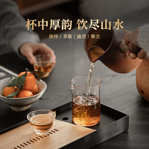 岩语 厚韵水仙 茶叶特级武夷岩茶中火乌龙茶正宗盒装口粮茶48g 商品图4