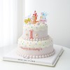 双层|粉龙女宝宝蛋糕【B5067】 商品缩略图1