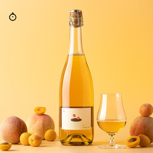 企鹅市集|中国宁夏九月兰山 非杏即桃 杏桃气泡酒 100%鲜果酿造 杏子桃子混酿 多重香气复杂融合 商品图1
