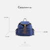 COCO ZONE 刘一一 复古设计感简约大容量休闲双肩包CD2A0163 商品缩略图1