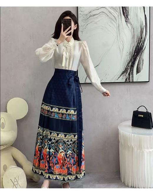 双十二福利！【诗铭洛可】（敦煌舞女）W1059马面裙 商品图2