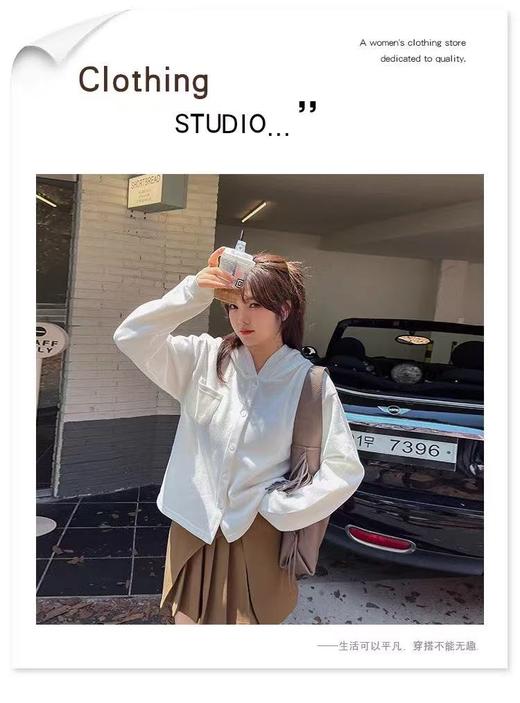 【诗铭洛可】MJ162连帽上衣卫衣B21-1 商品图2