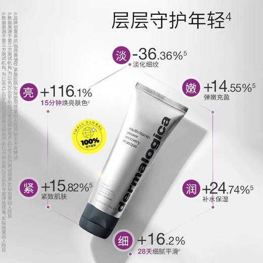 德美乐嘉胡萝卜多维熬夜救急补水改暗沉涂抹式面膜75ml 商品图2