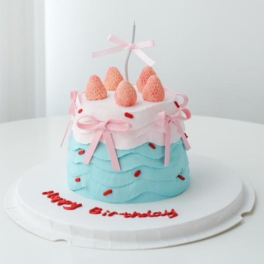ins|草莓裙边蛋糕【B5085】 商品图0